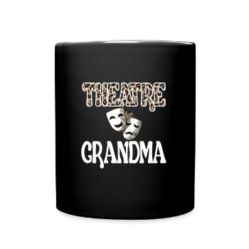 Théâtre Grand-mère Fière Théâtre Acteurs Grand-mère - Mug uni - noir - Devant