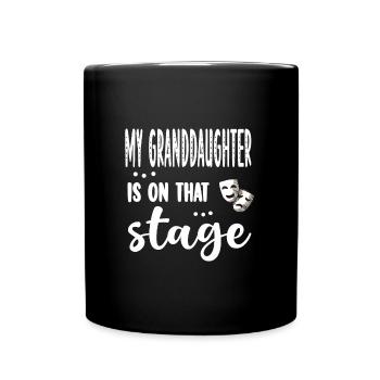 Best Theatre Grandma Theatre Actress Grandmother - Full Colour Mug - black - Front