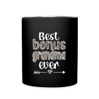 Meilleur bonus Grand-mère fière beau-mère cadeau - Mug uni - noir - Devant