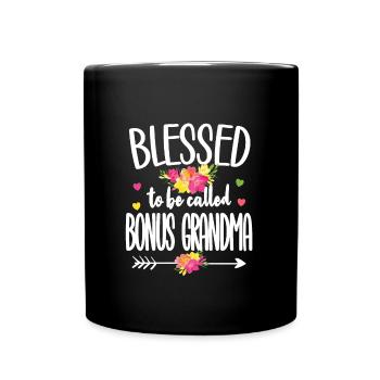 Meilleur bonus Grand-mère fière beau-mère cadeau - Mug uni - noir - Devant