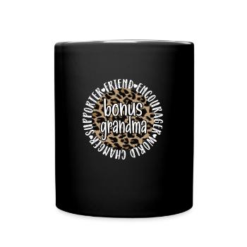 Fier Bonus Grandma Meilleur Cadeau Belle Belle-Mère - Mug uni - noir - Devant