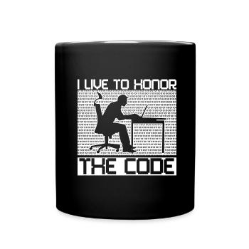 Programmer Coder Software Developer - Full Colour Mug - black - Front