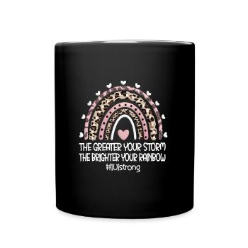 IUI Mama Intrauterine Insemination Mother Gift - Full Colour Mug - black - Front
