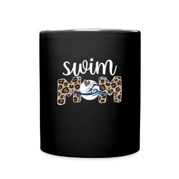Fière maman nageuse Maman nageuse Maman - Mug uni - noir - Devant