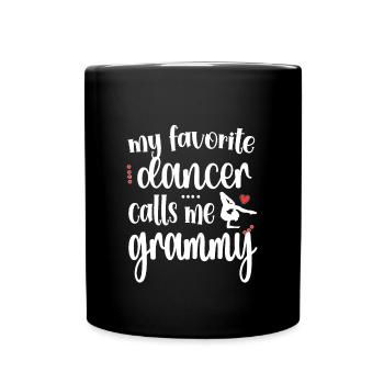 Fier Dance Grammy Grandma De Dancer Dance Grammy - Mug uni - noir - Devant