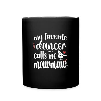 Danse fière Mawmaw Grand-mère Par Dancer Dancing Mawmaw - Mug uni - noir - Devant