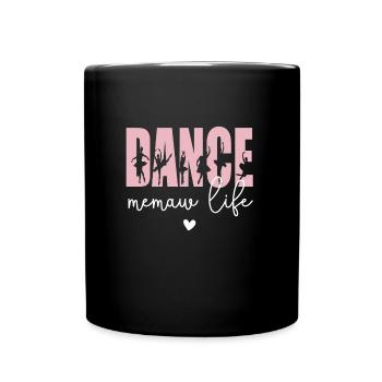 Proud Dance Memaw Grandma By Dancer Dance Memaw - Full Colour Mug - black - Front