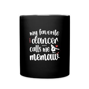 Fier danse Memaw grand-mère de danseur Dancing Memaw - Mug uni - noir - Devant