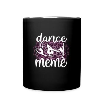 Fier Dance Meme Grandma Of Dancer Dancing Meme - Mug uni - noir - Devant