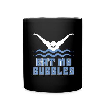 Nageurs nageurs - Mug uni - noir - Devant