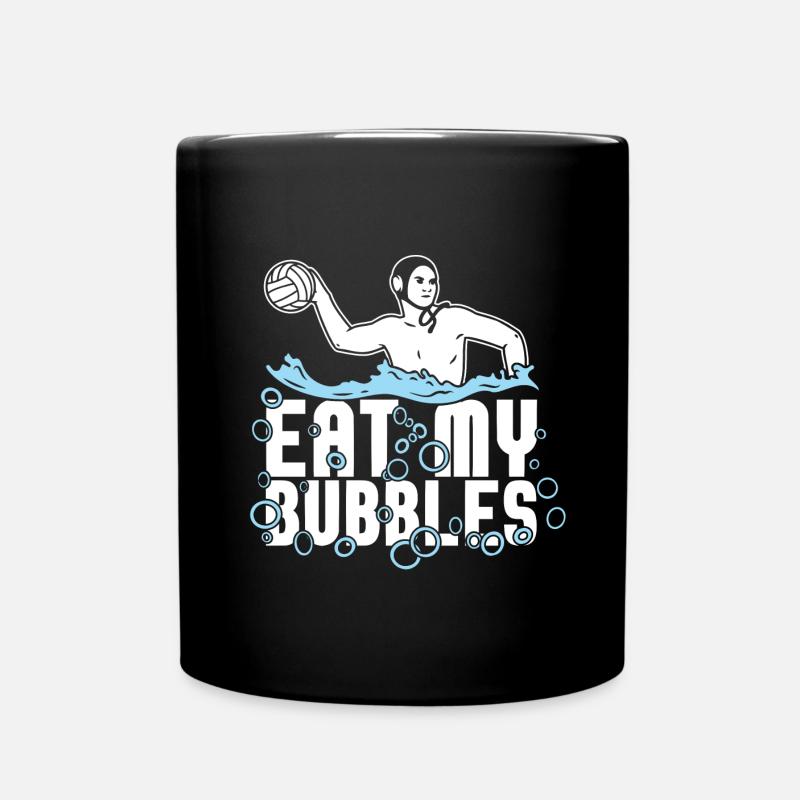 Wasserball - Tasse einfarbig - Schwarz