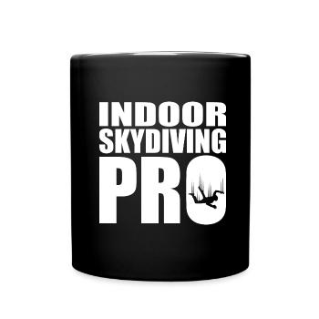 Indoor Skydiving - Full Colour Mug - black - Front