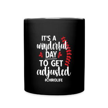 Chiropractor Chiropractic Chiropractor - Full Colour Mug - black - Front