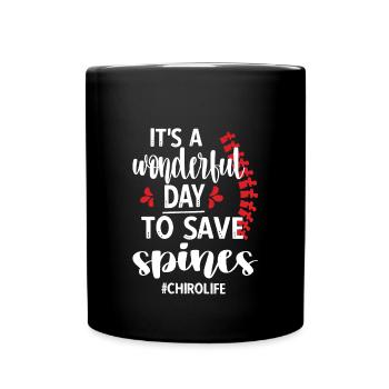 Chiropractor Chiropractic Chiropractor - Full Colour Mug - black - Front
