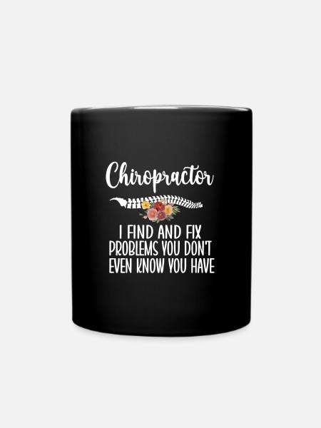 Chiropraktiker Chiropraktik Bester Chiropraktiker - Tasse einfarbig - Schwarz