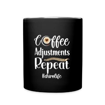 Proud Chiropractor Chiropractic Gift - Full Colour Mug - black - Front