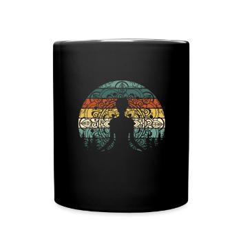 Professeur de Yoga Cadeau Namaste Méditation École de Yoga - Mug uni - noir - Devant