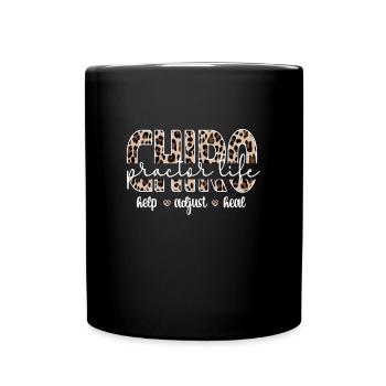 Proud Chiropractor Chiropractic Gift - Full Colour Mug - black - Front