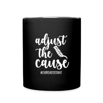 Chiropraktischer Assistent Von Chiropraktiker - Tasse einfarbig - Schwarz - Vorne
