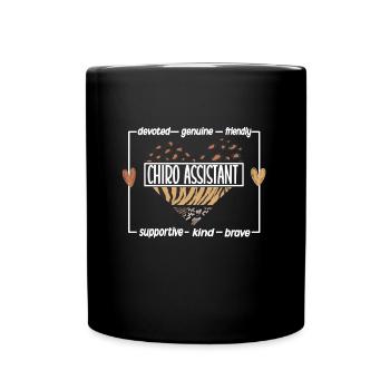 Chiropractic Assistant Chiropractic Assistant - Full Colour Mug - black - Front