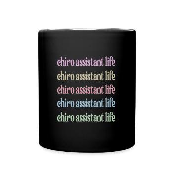 Chiropractic Assistant Chiropractic Assistant - Full Colour Mug - black - Front