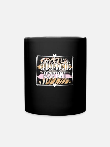 Chiropraktischer Assistent Chiropraktik Assistent - Tasse einfarbig - Schwarz