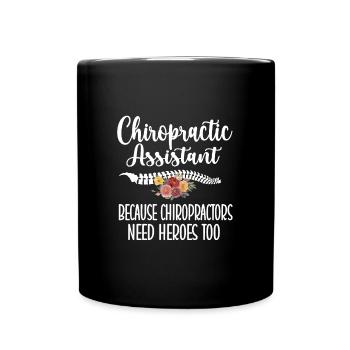 Chiropractic Assistant Chiropractic Assistant - Full Colour Mug - black - Front