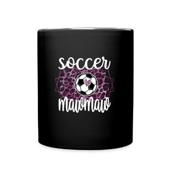 Mawmaw Grand-mère de joueur de football Mawmaw - Mug uni - noir - Devant