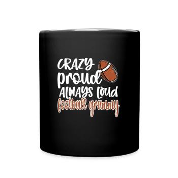 Football Grammy Grandma Of Football Player Grammy - Full Colour Mug - black - Front