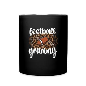 Football Grammy Grandma Of Football Player Grammy - Full Colour Mug - black - Front