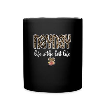Naynay Grand-mère Fête des mères Naynay Cadeau Grand-mère - Mug uni - noir - Devant