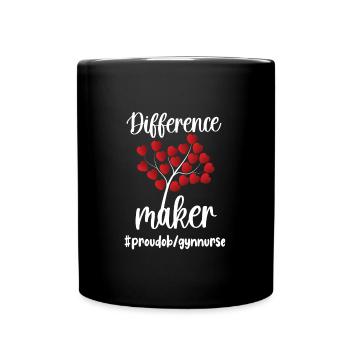 Obstetrics Gynecology OB GYN Nurse - Full Colour Mug - black - Front