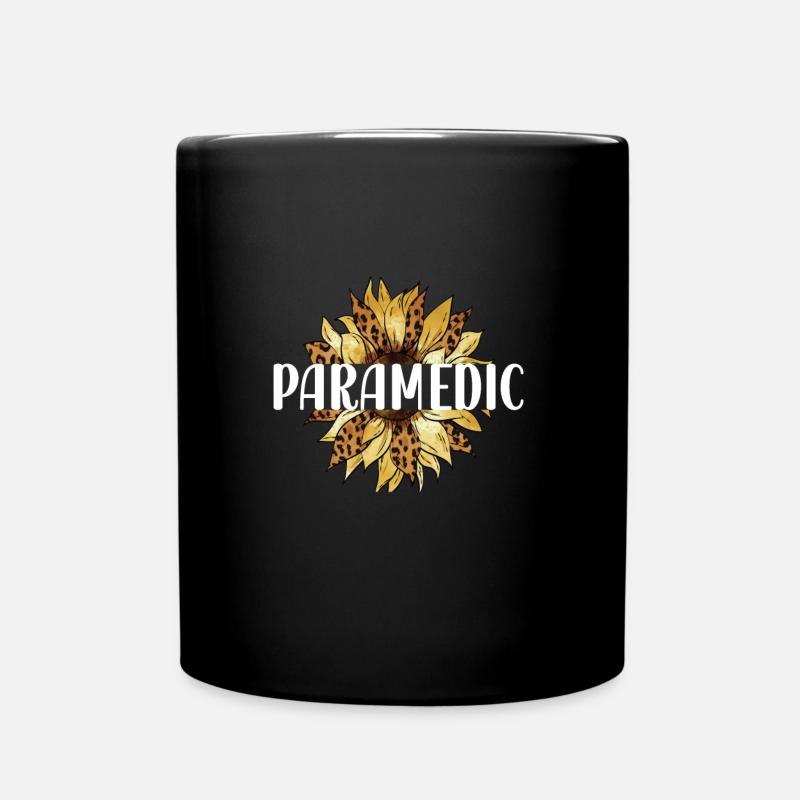 Paramedic Paramedic Paramedic Paramedic Rescue Worker - Full Colour Mug - black