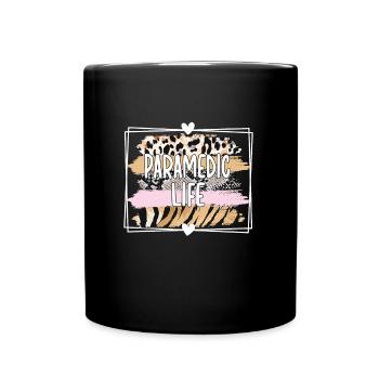Notfallsanitäter Paramedic Rettungssanitäter - Full Colour Mug - black - Front