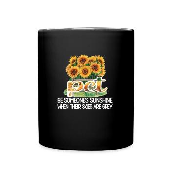 Technicien en soins aux patients Soins aux patients PCT - Mug uni - noir - Devant