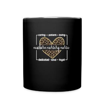 Proud Neonatal Nurse Gift - Full Colour Mug - black - Front