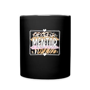 Mentor Appreciation Personal Mentor Gifts - Full Colour Mug - black - Front