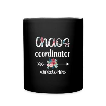 Best Director Appreciation Director Gift - Full Colour Mug - black - Front