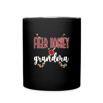 Meilleure grand-mère de hockey sur gazon Grand-mère - Mug uni - noir - Devant