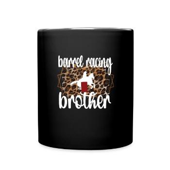 Barrel Racing Brother Barrel Racing Brother Cadeau - Mug uni - noir - Devant