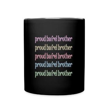 Barrel Racing Brother Meilleur Frère de course de barils - Mug uni - noir - Devant