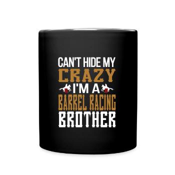 Barrel Racing Brother Barrel Racing Brother Cadeau - Mug uni - noir - Devant