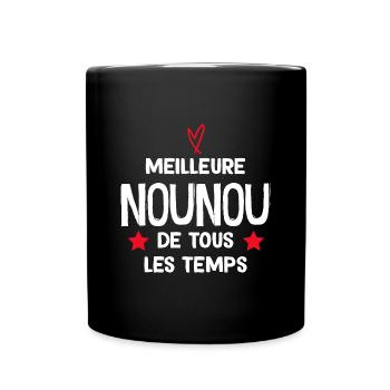 Ma Nounou Extra Cadeau Femme - Mug uni - noir - Devant