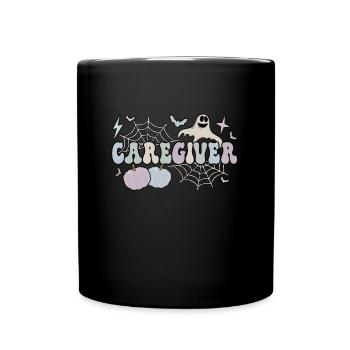 Aidants naturels Cadeaux de soins d’Halloween Aidants naturels - Mug uni - noir - Devant