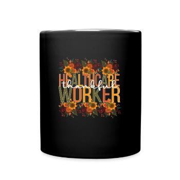 Action de grâces essentielle des travailleurs de la santé de première ligne - Mug uni - noir - Devant