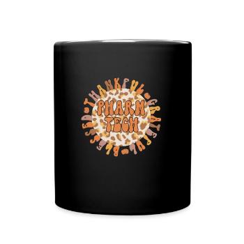 Technologue en pharmacie Thanksgiving Pharmacy Tech - Mug uni - noir - Devant