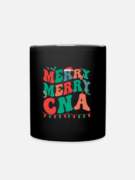 Infirmière auxiliaire certifiée Noël CNA Noël - Mug uni - noir