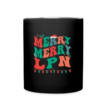 Infirmière IAA Noël Infirmière auxiliaire autorisée Noël - Mug uni - noir - Devant