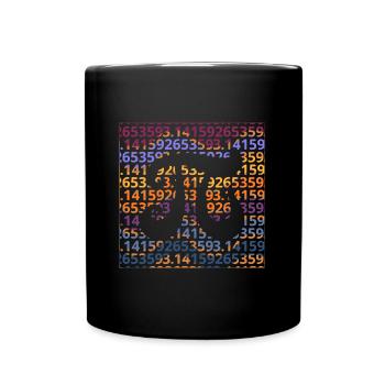 Fun Pi Day Math Math pour Pi Day 3.16 - Mug uni - noir - Devant