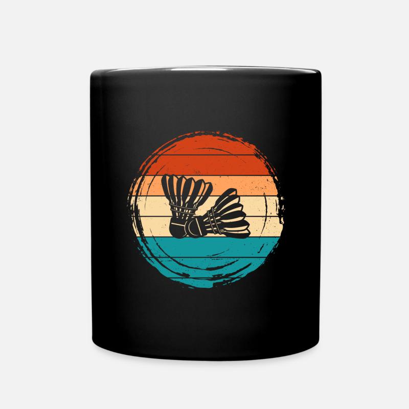 Badminton - Mug uni - noir